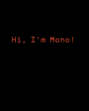 Hello World Mono app